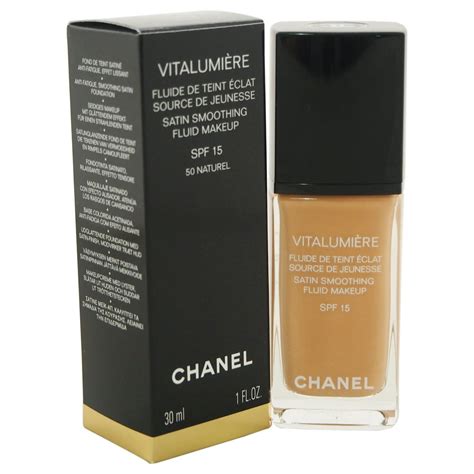 chanel vitalumiere satin smoothing foundation